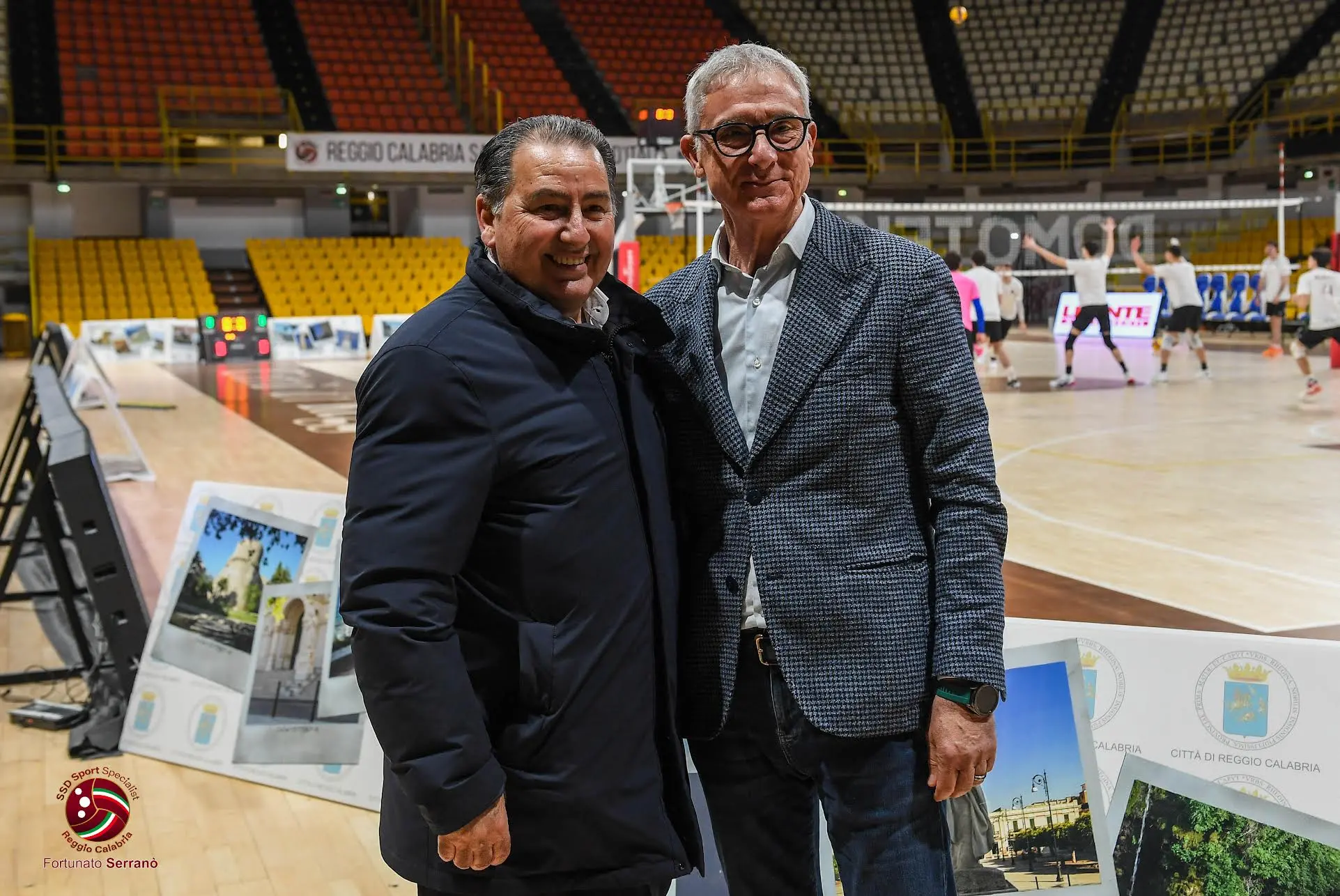 Billy Gurnari emozionato dopo la visita di Fefè De Giorgi, sta ritornando la Golden Age del Volley reggino\n