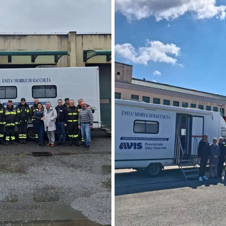 Vibo, i vigili del fuoco donano il sangue con l’Avis di Mileto: due giornate al Comando nel segno della solidarietà\n