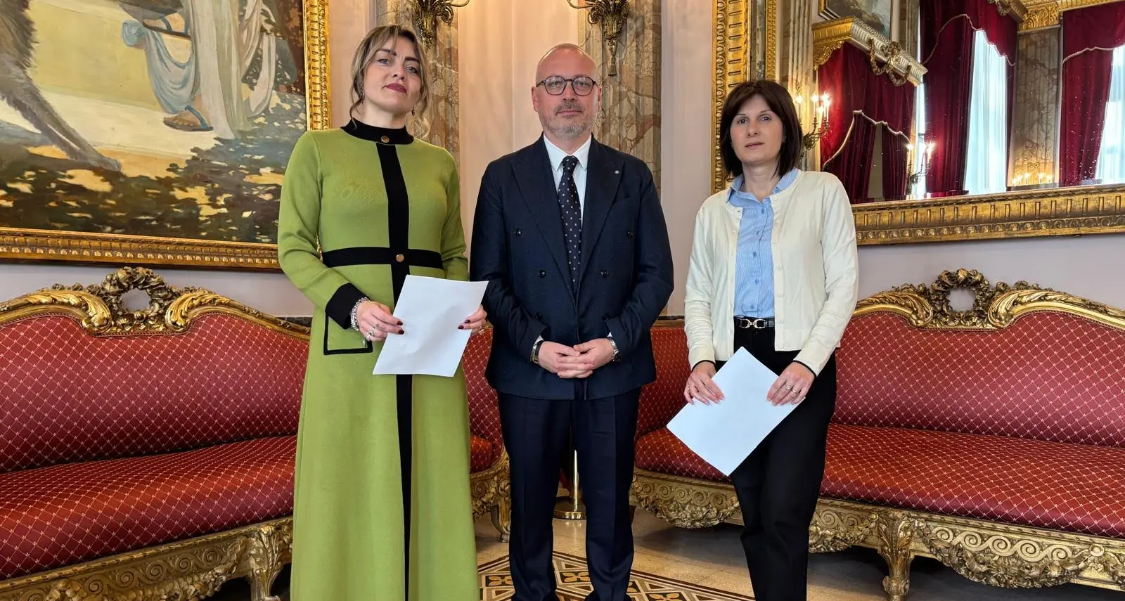 Ricevute a Palazzo Alvaro le due nuove rappresentanti dell’Ente nelle fondazioni ‘Istituto per la Comunità greca di Calabria’ e ‘Marino per l’autismo onlus’\n