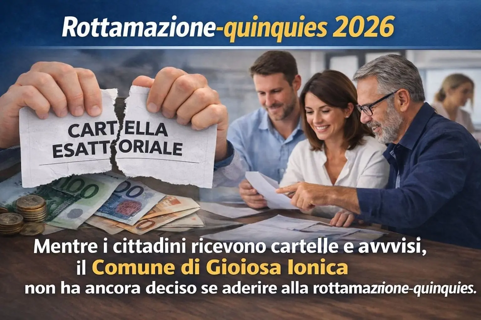 Gioiosa Ionica, l’attacco di Costruire Insieme: «Il Comune ignora le proposte e lascia soli i cittadini»\n