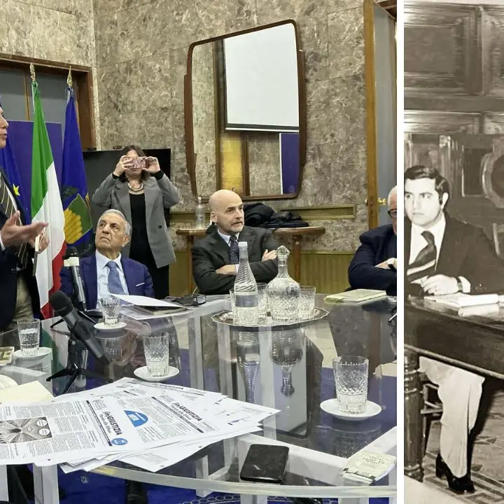 Cosenza, “Accadeva nello studio di Gullo”: il libro di Enzo Aprile presentato a Palazzo dei Bruzi\n