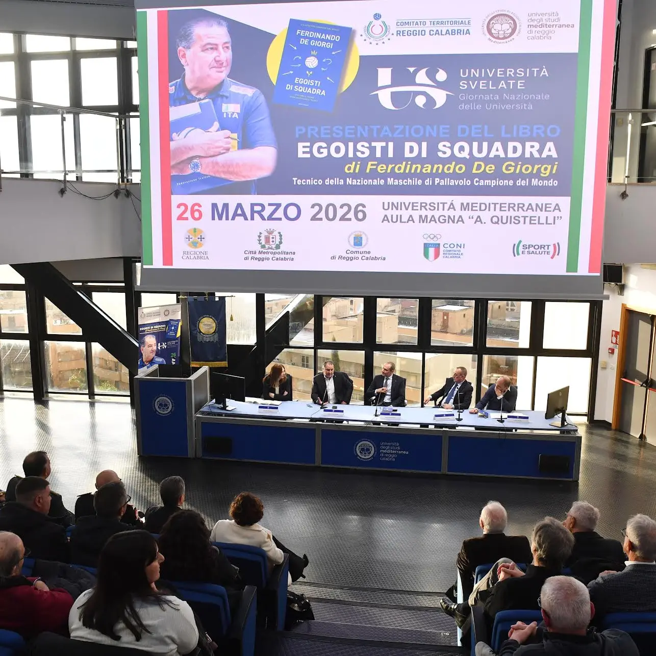 Reggio, alla Mediterranea\u00A0De Giorgi all’iniziativa “Università Svelate”\n