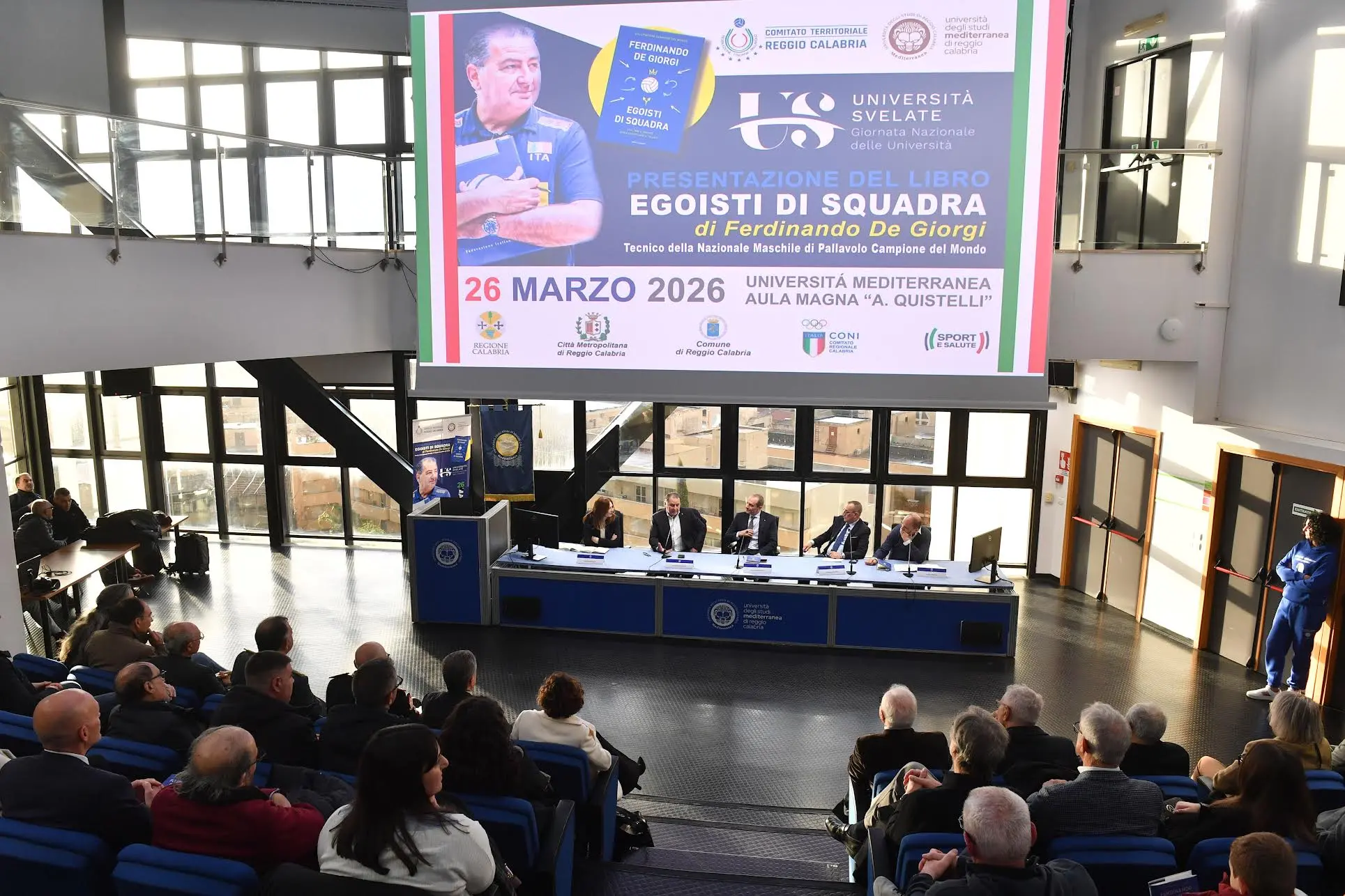 Reggio, alla Mediterranea\u00A0De Giorgi all’iniziativa “Università Svelate”\n