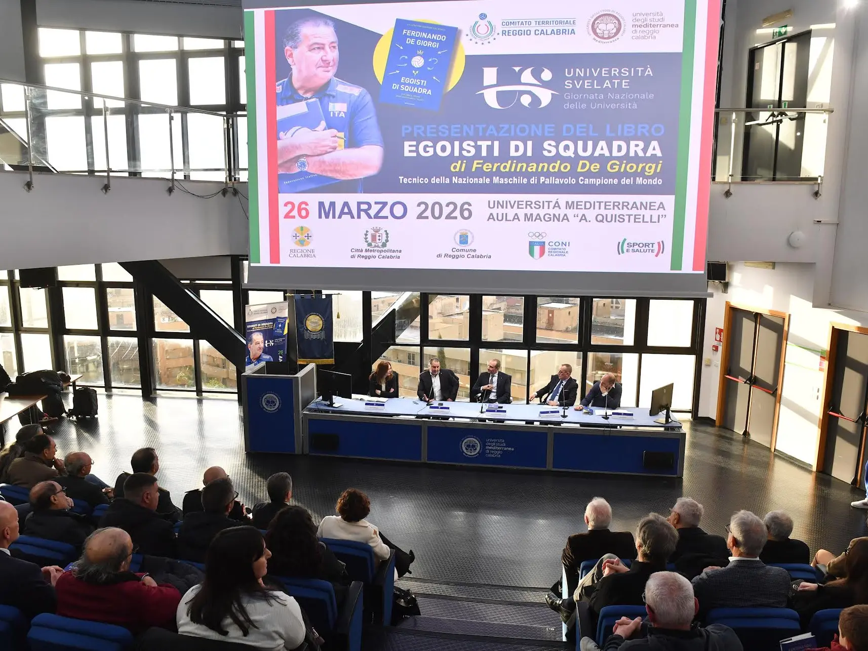 Reggio, alla Mediterranea De Giorgi all’iniziativa “Università Svelate”