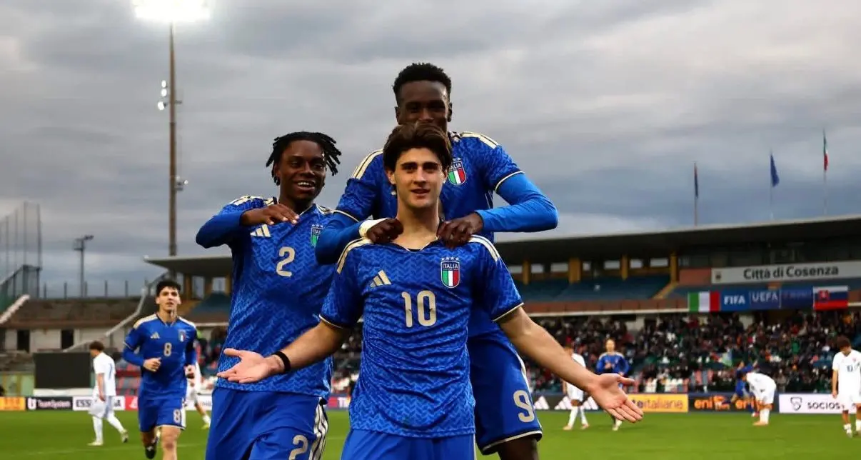 Seconda partita in Calabria, secondo tris: al “Marulla”\u00A0l’Italia u19 si sbarazza anche della Slovacchia\n