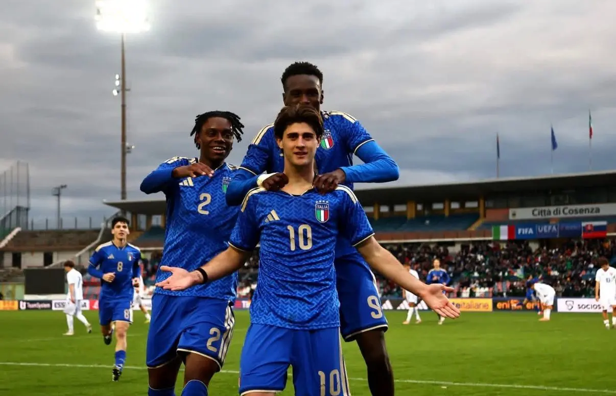 Seconda partita in Calabria, secondo tris: al “Marulla”\u00A0l’Italia u19 si sbarazza anche della Slovacchia\n