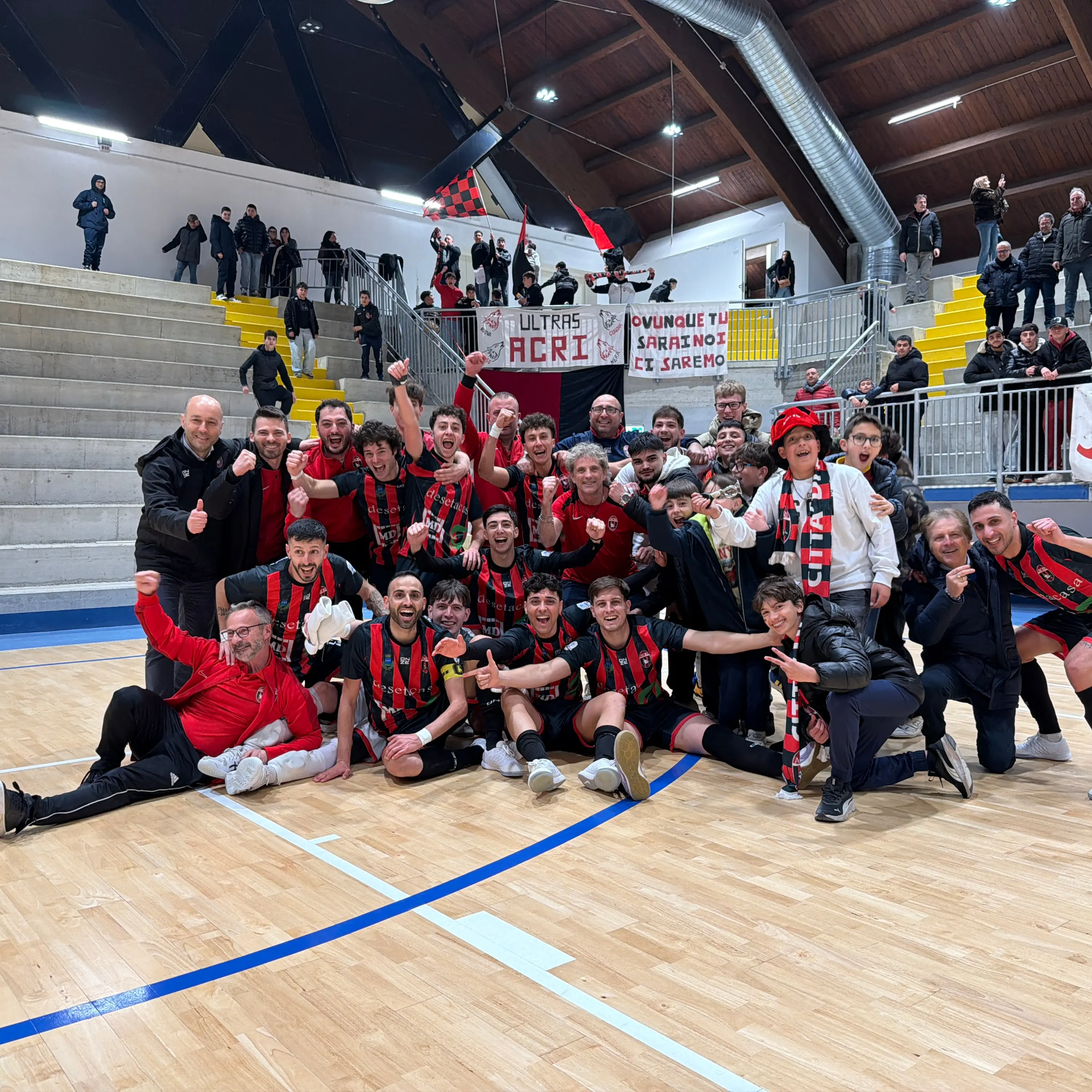 Serie A2 Futsal, l’Acri si salva all’ultima giornata:\u00A0battuta in rimonta la Junior Domitia\n\n\n