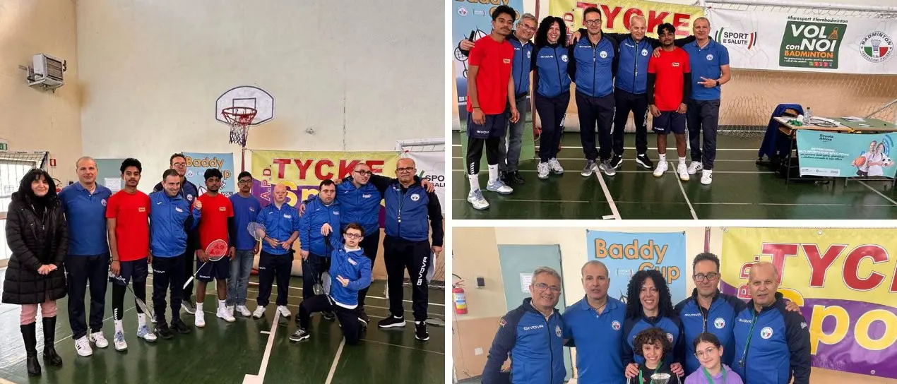 A Lamezia successo per la Baddy cup: spettacolo e inclusione per l’evento promosso dalla Federazione Badminton\n