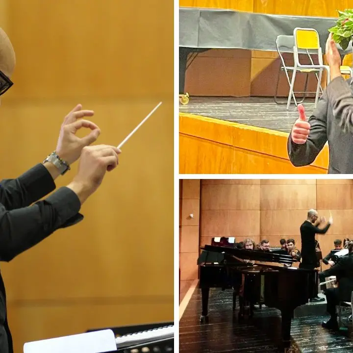 Mattia Salemme, il direttore d’orchestra\u00A0che porta la musica classica tra i giovani: «Mai smettere di inseguire i sogni»\n