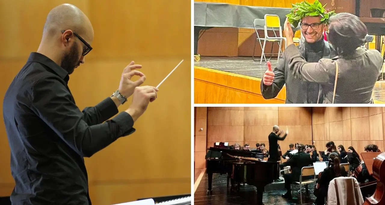 Mattia Salemme, il direttore d’orchestra\u00A0che porta la musica classica tra i giovani: «Mai smettere di inseguire i sogni»\n