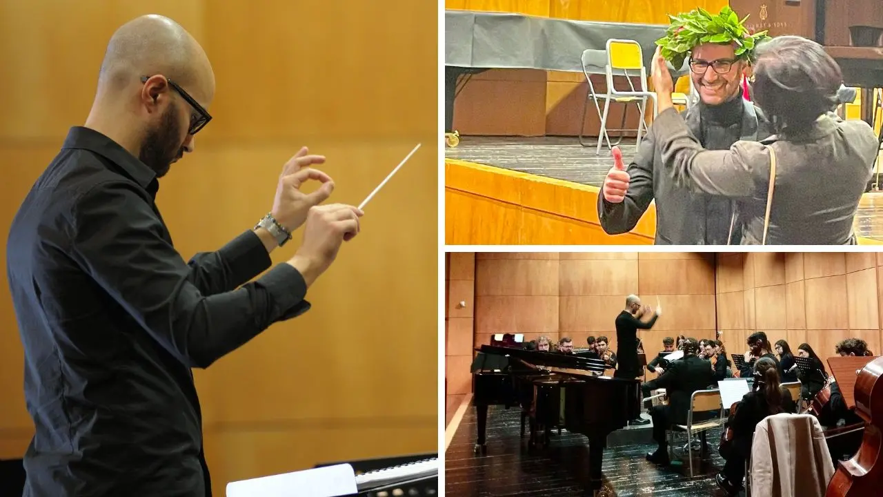Mattia Salemme, il direttore d’orchestra\u00A0che porta la musica classica tra i giovani: «Mai smettere di inseguire i sogni»\n