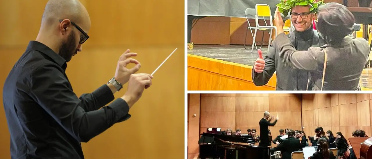 Mattia Salemme, il direttore d’orchestra\u00A0che porta la musica classica tra i giovani: «Mai smettere di inseguire i sogni»\n