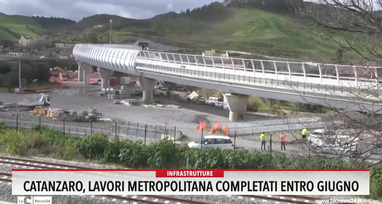 Catanzaro, lavori metropolitana completati entro giugno