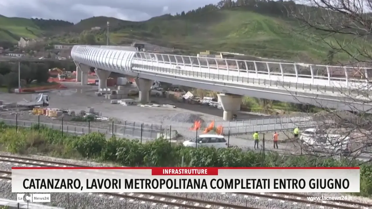 Catanzaro, lavori metropolitana completati entro giugno