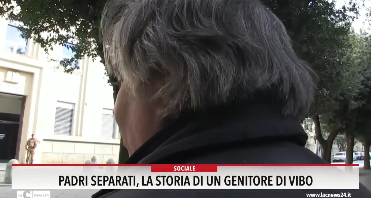 Padri separati, la storia di un genitore di vibo