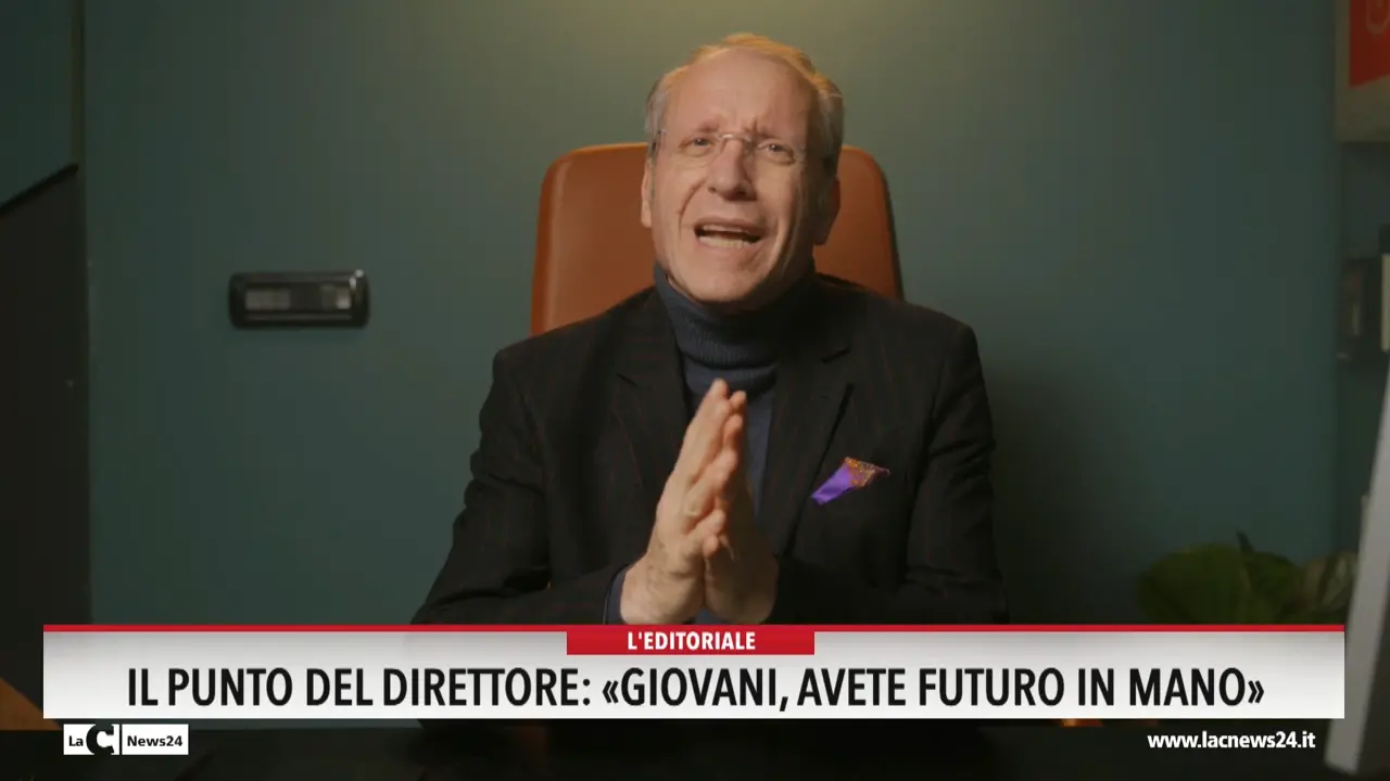 Il punto del direttore: «Giovani avete futuro in mano»