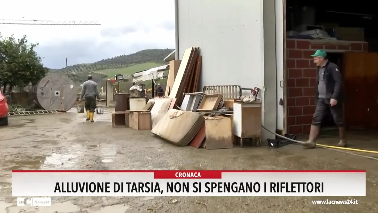 Alluvione di Tarsia, non si spengano i riflettori
