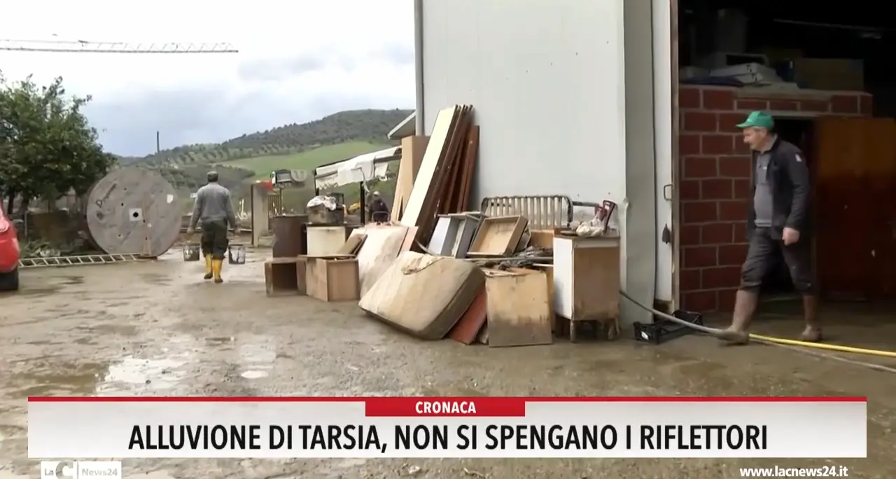 Alluvione di Tarsia, non si spengano i riflettori