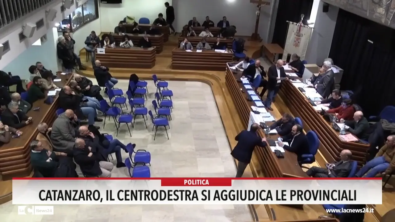 Catanzaro, il centrodestra si aggiudica le Provinciali