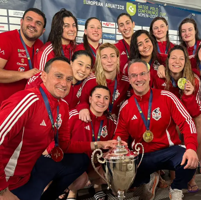La Pallanuoto Cosenza è Campione d’Europa femminile