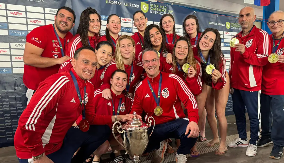 La Pallanuoto Cosenza è Campione d’Europa femminile