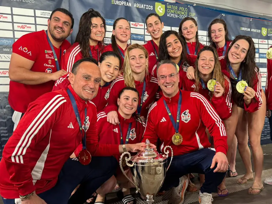 La Pallanuoto Cosenza è Campione d’Europa femminile