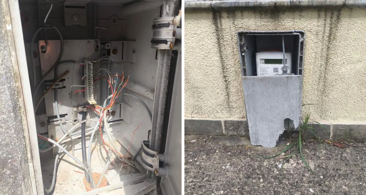 Acri, atti vandalici nella notte: tranciati cavi elettrici e telefonici\n