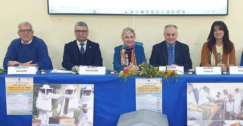 Apicoltura e miele di Calabria all'Istituto Einaudi Alvaro di Palmi\n