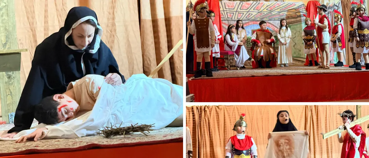 Ricadi, i bambini portano in scena la Passione vivente e commuovono la comunità nella Domenica delle Palme\n