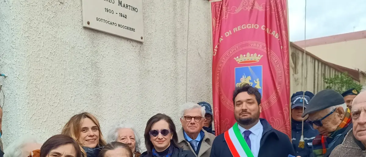 A Gallico intitolata una via al sottocapo nocchiere Vincenzo Martino\n