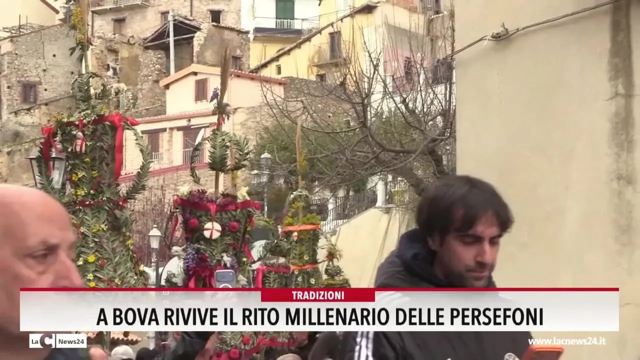 A Bova rivive il rito millenario delle Persefoni