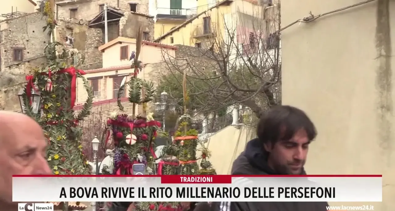 A Bova rivive il rito millenario delle Persefoni