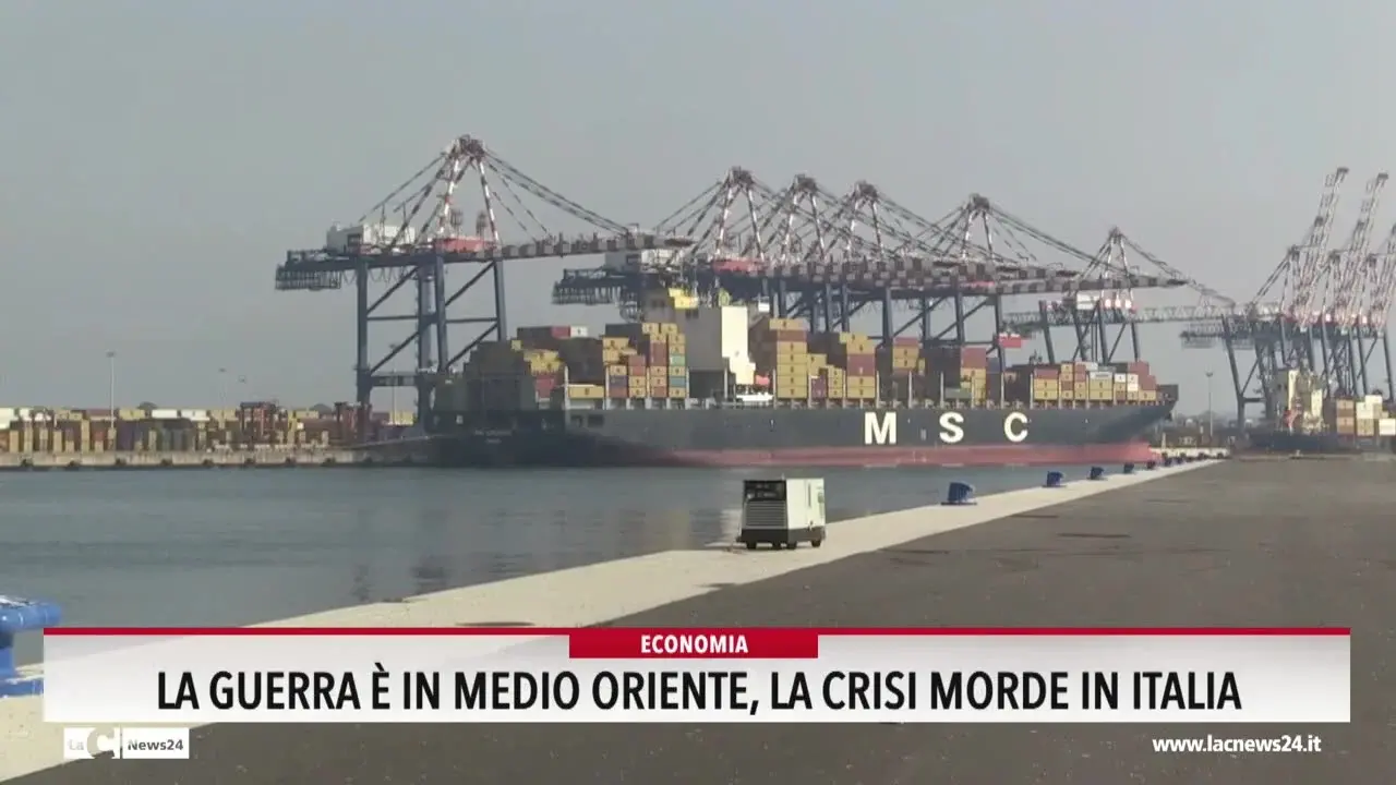 La guerra è in Medio Oriente, la crisi morde in Italia