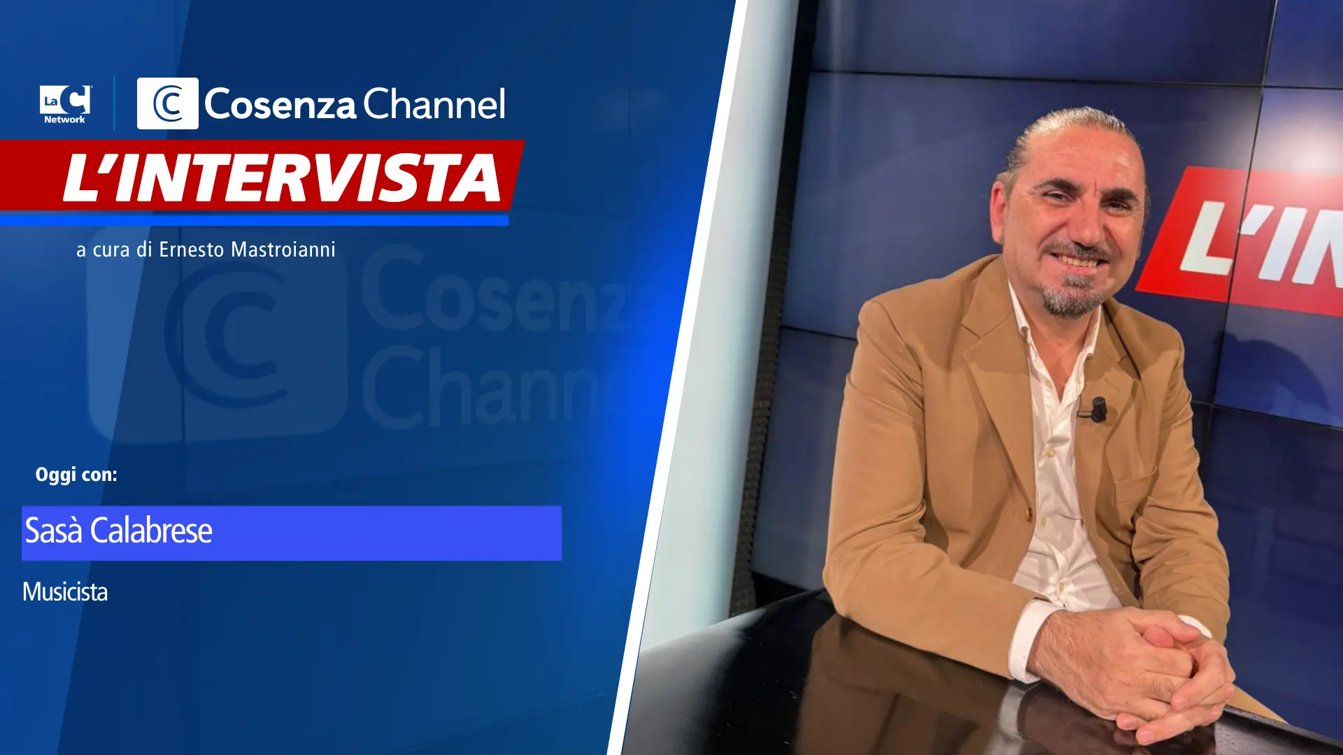 Sasà Calabrese, il cantastorie che difende la canzone come arte della parola\n