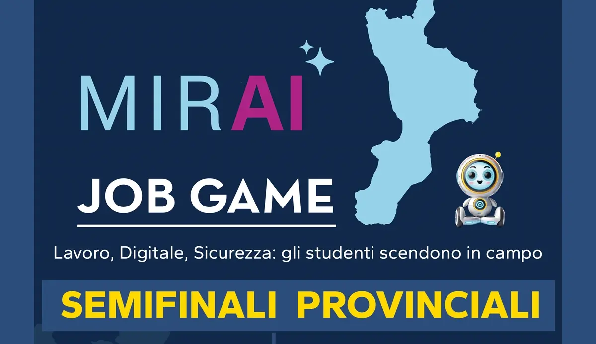 Al via le semifinali provinciali del Mirai Job Game: il\u00A022 aprile la tappa reggina al Cine Teatro Odeon\n
