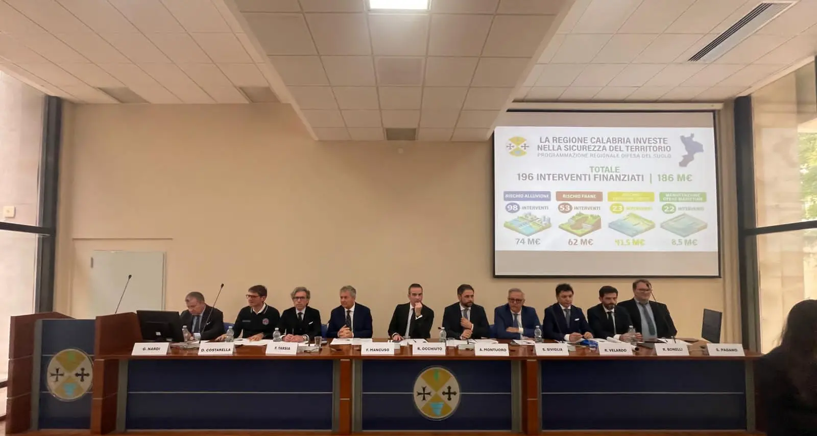 Maltempo, Occhiuto: «Calabria tra le regioni più performanti sulla mitigazione del rischio idrogeologico»\n