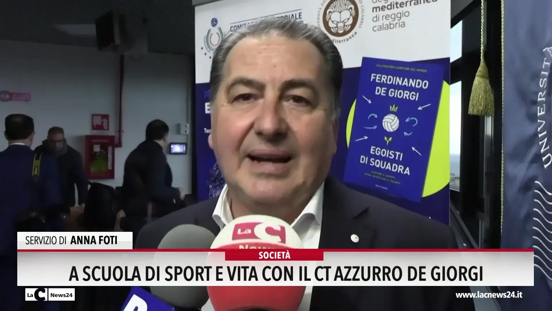 A scuola di sport e vita con il Ct Azzurro De Giorgi