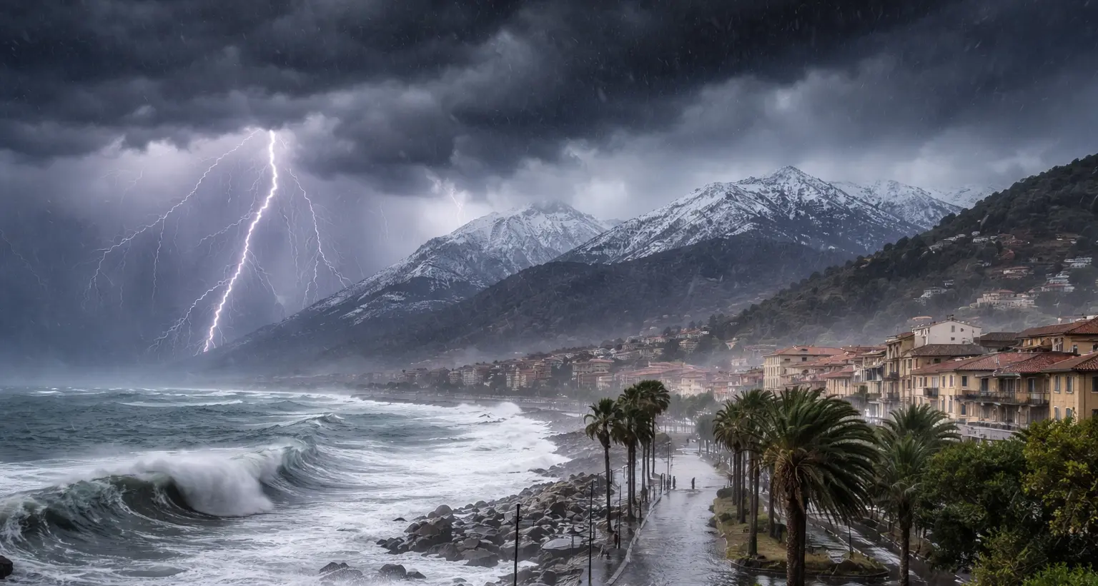 <p>Calabria, arriva il <span style=\"color:hsl(0, 75%, 60%);\">ciclone Ermione </span>con temporali e neve sui rilievi per quasi tutta la Settimana santa: le previsioni</p>