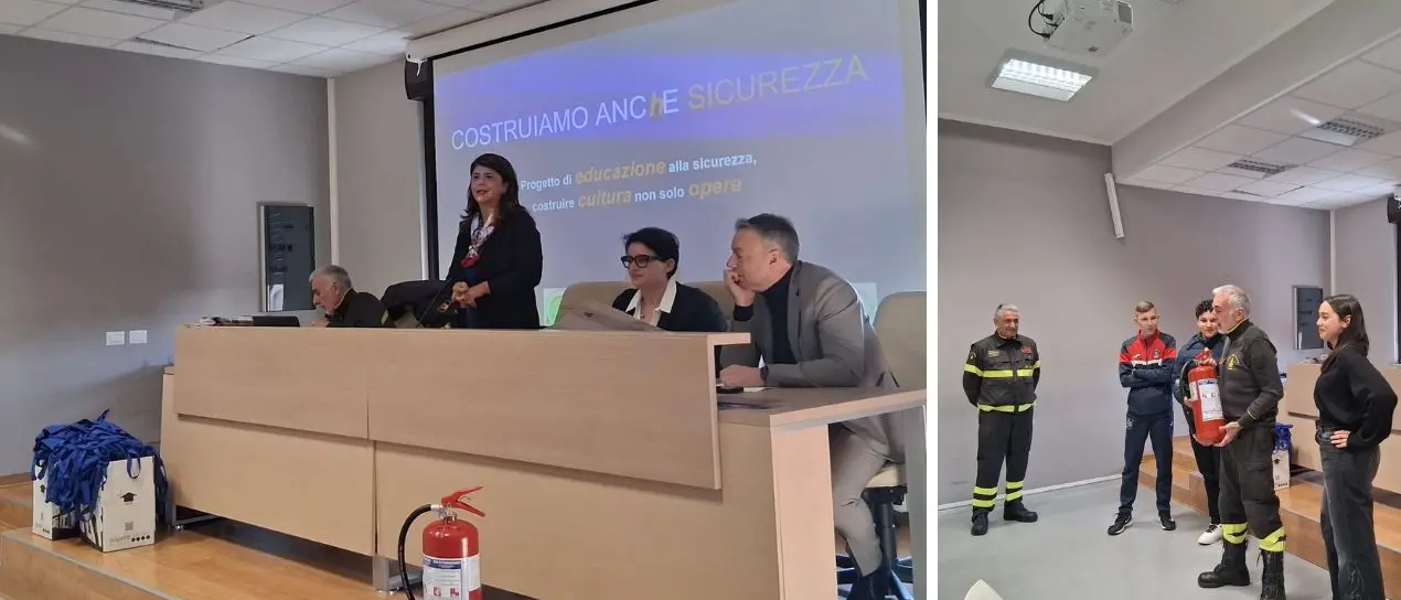 Le immagini di Crans-Montana e la domanda agli studenti: «Voi che avreste fatto?». Al liceo Berto il progetto Ance sulla sicurezza\n