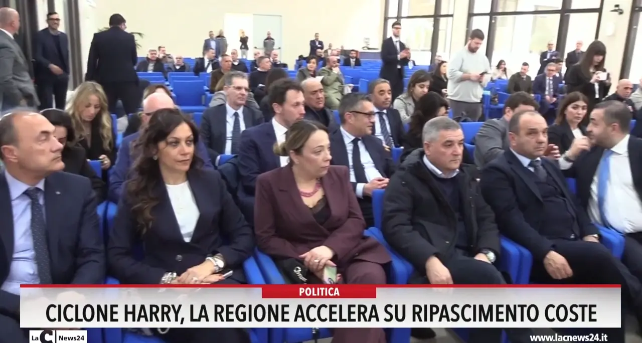 Ciclone Harry, la Regione accelera su ripascimento coste