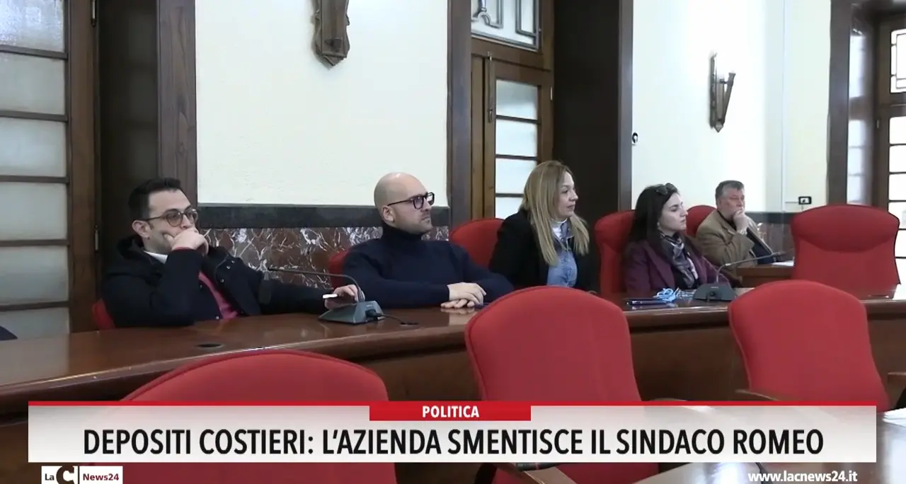 Depositi costieri: l'azienda smentisce il sindaco Romeo