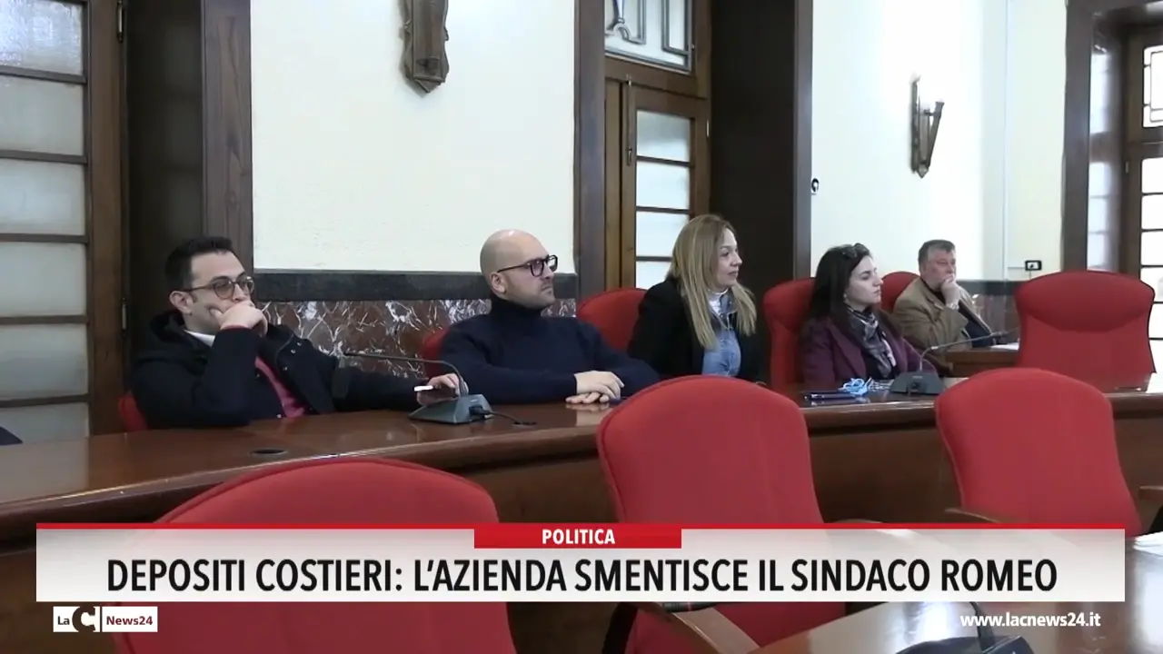 Depositi costieri: l'azienda smentisce il sindaco Romeo