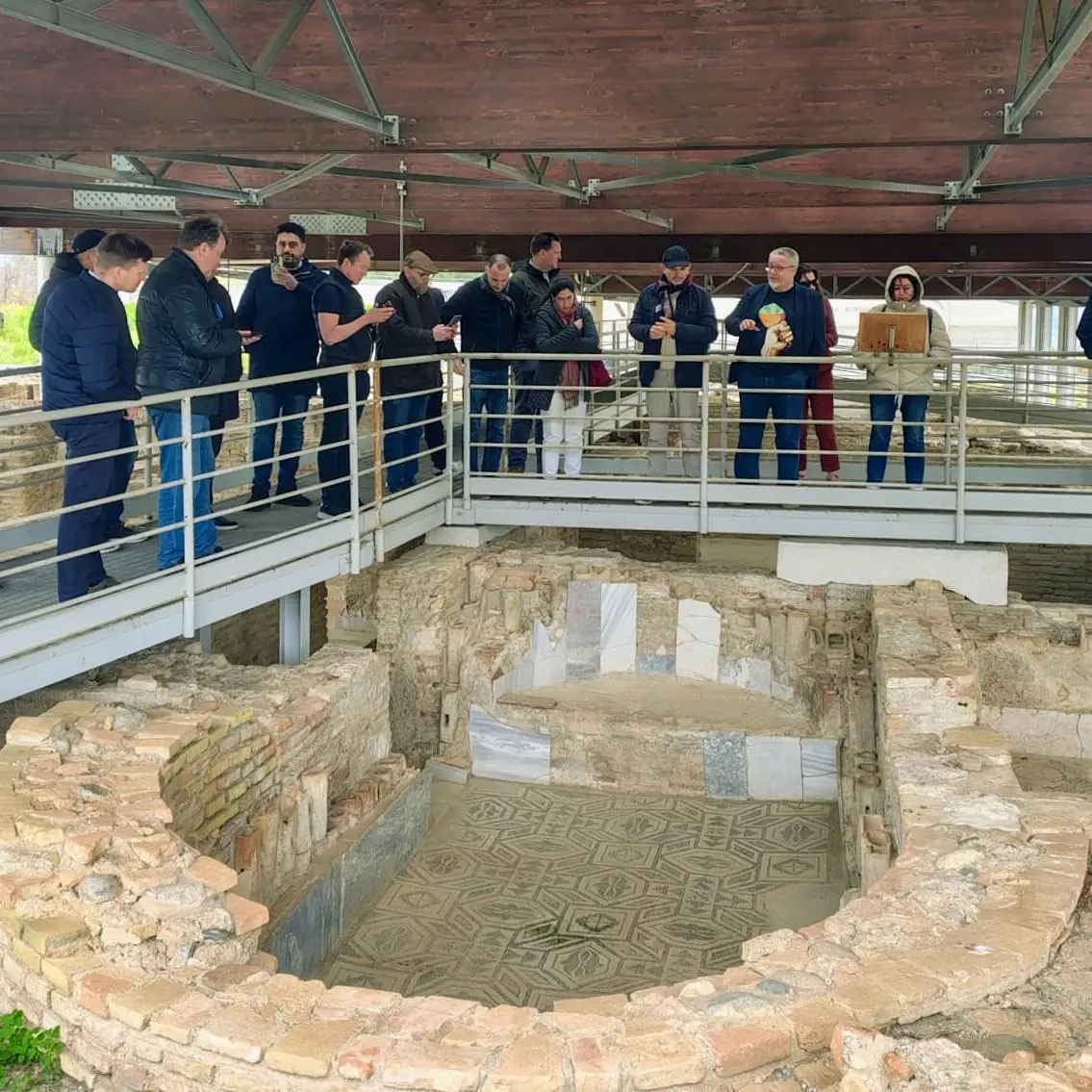 La Villa Romana di Casignana incanta\ni buyer internazionali del Concours Mondial de Bruxelles\n