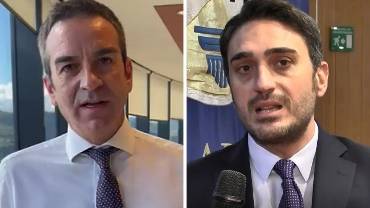 <p>Roberto Occhiuto e Nicola Irto</p>\\n