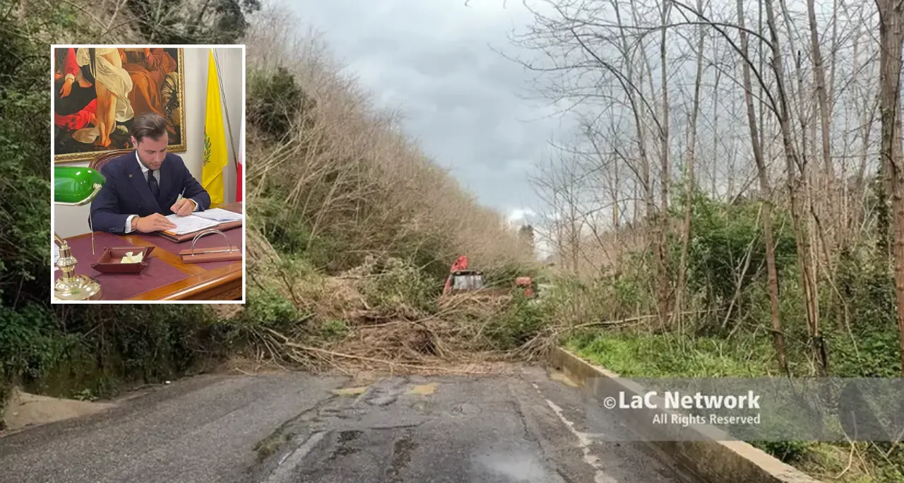 Capistrano, la Sp 47 è off-limits e la Provincia devia il traffico sulla comunale. Il sindaco: «Inammissibile, pronto a chiudere la strada»\n