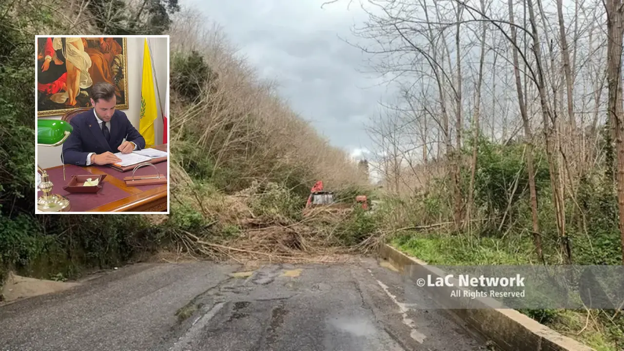 Capistrano, la Sp 47 è off-limits e la Provincia devia il traffico sulla comunale. Il sindaco: «Inammissibile, pronto a chiudere la strada»\n