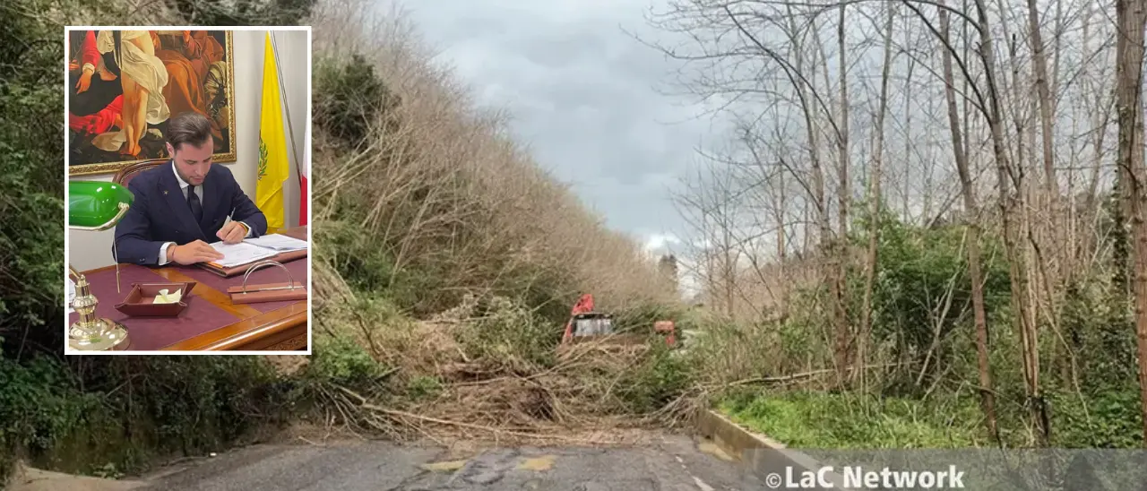 Capistrano, la Sp 47 è off-limits e la Provincia devia il traffico sulla comunale. Il sindaco: «Inammissibile, pronto a chiudere la strada»\n