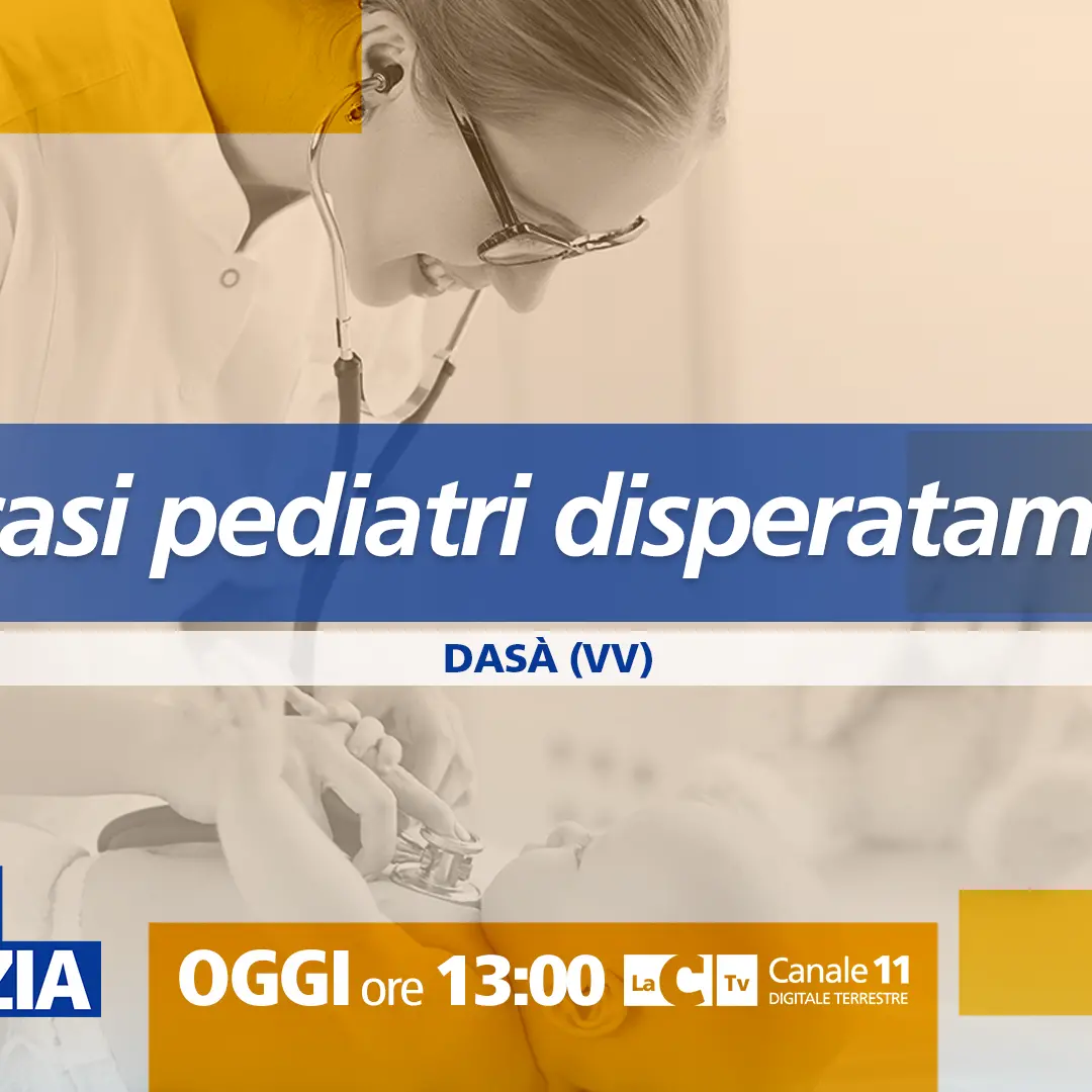 Comuni senza pediatra, a Dentro la Notizia la denuncia dall’entroterra vibonese: il caso della piccola Beatrice fa rumore\n
