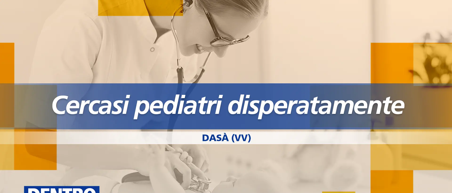 Comuni senza pediatra, a Dentro la Notizia la denuncia dall’entroterra vibonese: il caso della piccola Beatrice fa rumore\n