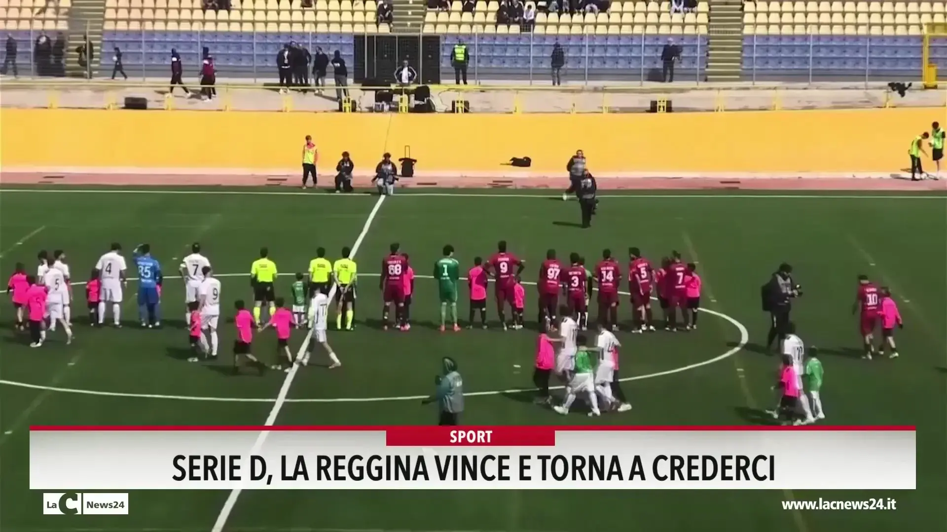 Serie D, la Reggina vince e torna a crederci